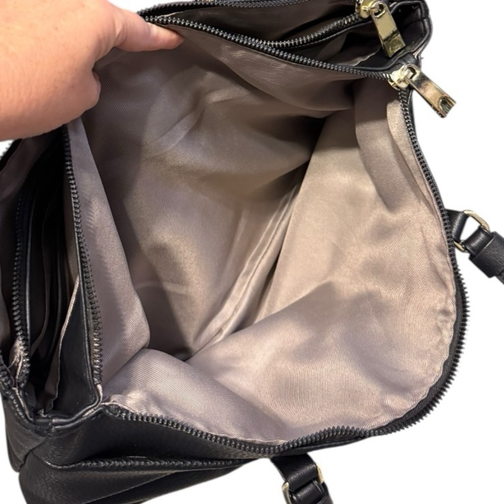 Tutilo Black Tote Laptop Bag Minimalist - Picture 8 of 12